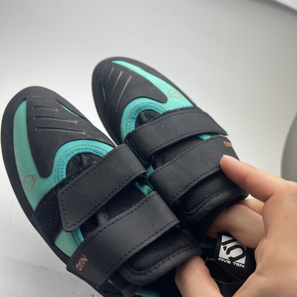 NEW ADIDAS Five Ten Niad Hook & Loop VCS Climbing Shoes Women's Sz 9 Mesa - Picture 5 of 9